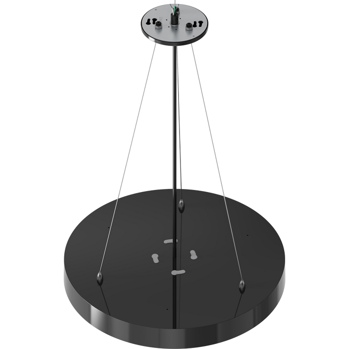 RAB AURA Pendant Mount Black Wire And Canopy (AURA-STEMB)