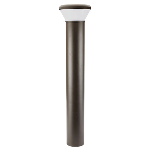 Trace-Lite Round LED Bollard 42 Inch Height 26W 360 Degree Distribution 4000K 120-277Vac 1-10V Dimming Bronze Finish (AXB-VS-4K-BR)