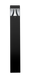 RAB LED B17 Field Adjustable Bollard 24W/19W/14W 5000K/4000K/3000K Square Black (B17SB)