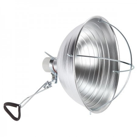 Bayco Brooder Clamp Light 10 1/2 Inch Aluminum Reflector And Porcelain Ceramic Socket 6 Foot 18/2 SJT Cord (BA-302PDQ4)