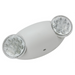 Exitronix LED Emergency Lighting Unit 2 1.5W LED Emergency Lamps Nickel Cadmium Battery White Enclosure Dual 120/277VAC (LED-95-WH)