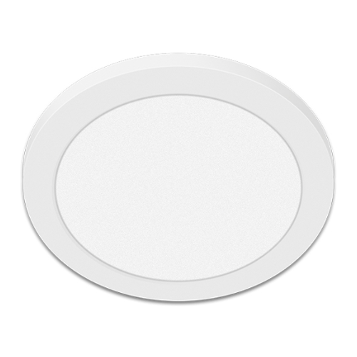 Trace-Lite LED Surface Mount Downlight 12 Inch 24W 120VAC 3000K White Finish (FJX-R12-24-3K)