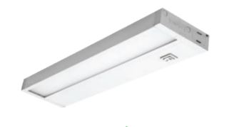 Trace-Lite LED Under-Cabinet Light 14 Inch X 3.5 Inch X 1 Inch 8.3W 120VAC Dimmable 2700K White Finish (LEDUC14WH)