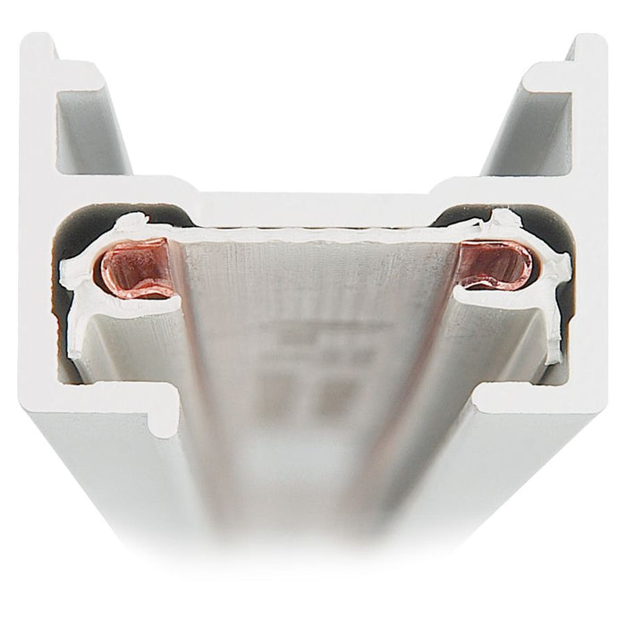 Philips Lightolier 6004DAL Basic Track System 1 Circuit 4 Foot Track With Dead End Aluminum (#912401592172)