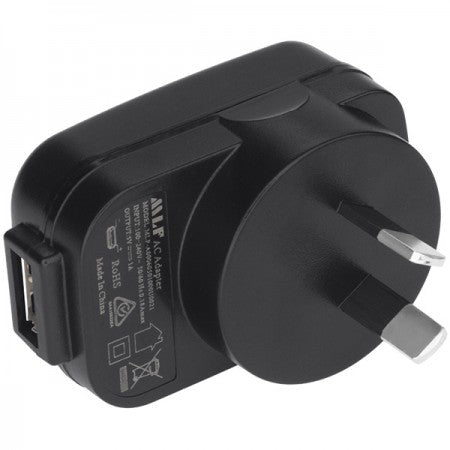 Bayco Female USB Type A To Male Australia Type I AC Power Plug Adaptor (NS-USBAC-AU)