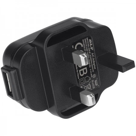 Bayco Female USB Type A To Male UK AC Power Plug Adaptor (NS-USBAC-UK)