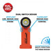 Bayco Intrant Intrinsically Safe Permissible Dual-Light Angle Light-Red (XPP-5566RX)