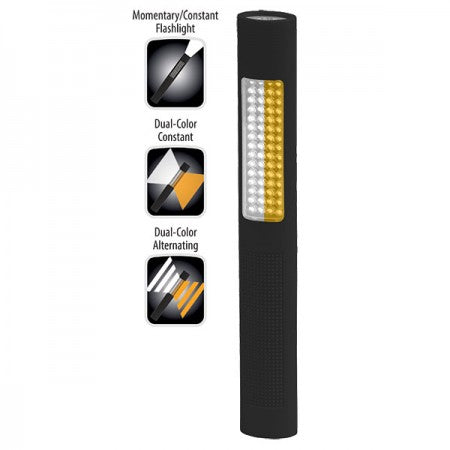 Bayco LED Safety Light-Alternating White-Amber Floodlight And White Flashlight (NSP-1176)