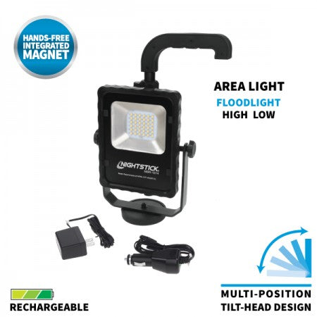 Bayco Rechargeable LED Area Light With Magnetic Base (NSR-1514)