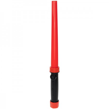 Nightstick Traffic Wand-Red Lens/Black Handle-3 AAA Batteries (NSP-1632)