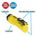 Nightstick X-Series Dual-Light Flashlight With Dual Magnets-Yellow-3 AA (NSP-2424YMX)