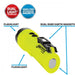 Bayco X-Series Intrinsically Safe Permissible Dual-Light Flashlight With Dual Magnets-Rechargeable (XPR-5522GMX)