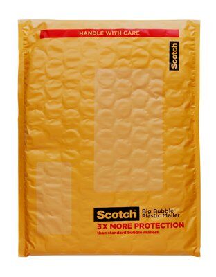 3M - 94508 Scotch Big Bubble Plastic Mailer Bb8915-48 10.5 Inch X 15.25 Inch (7010292621)