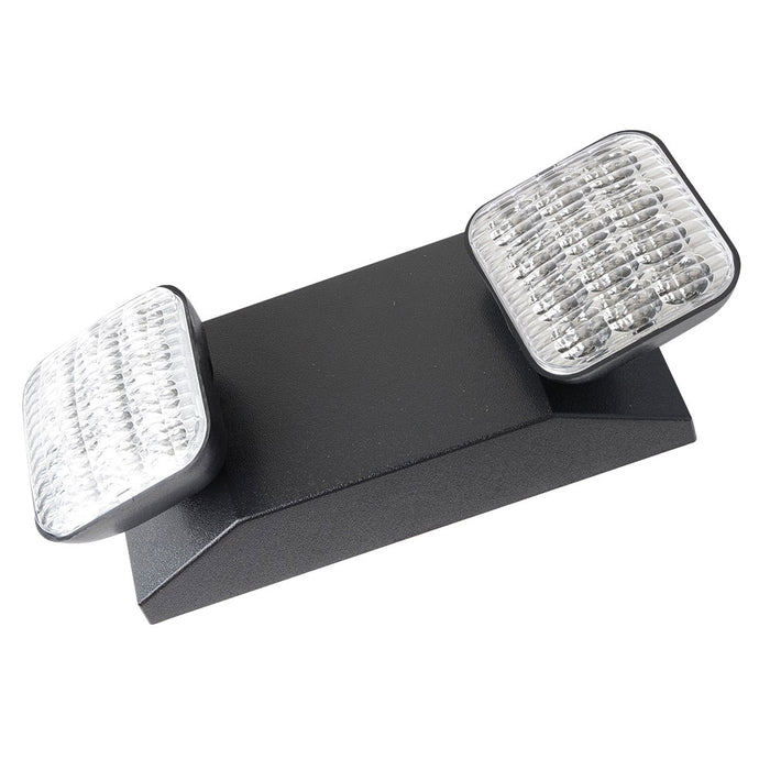 Best Lighting Products 2 Headed Emergency Light Fixture LED Black (LEDR-1B)