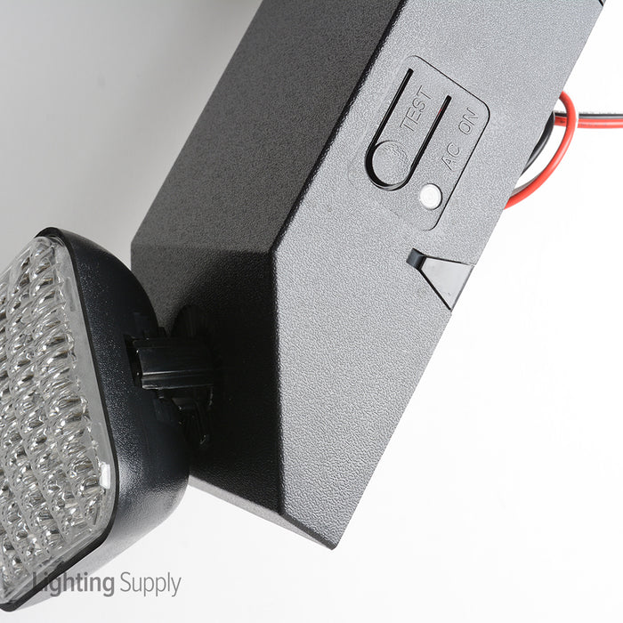 Best Lighting Products LED Emergency Light Black Remote Capable (LEDR5HO-B)