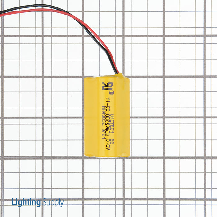 Best Lighting Products Nickel Cadmium Rechargeable Battery 3.6V 700mAH 5-3/4 Inch X 9/16 Inch X 9/16 Inch NYXTE (BAT-3.6V-700)