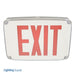 Best Lighting Wet Cold Location Exit Double Face White With Red Lettering (WLEZXTEU2RWEM-CW-SDT)