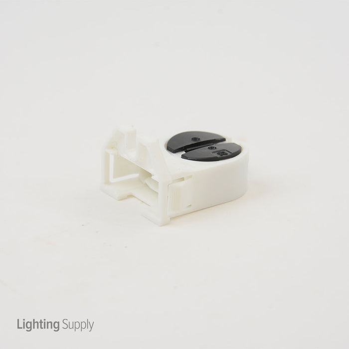 BJB Fluorescent Miniature Bi-Pin 15.8-18.7mm T5 Push-in or Snap-in Socket (26.620.2001.50)
