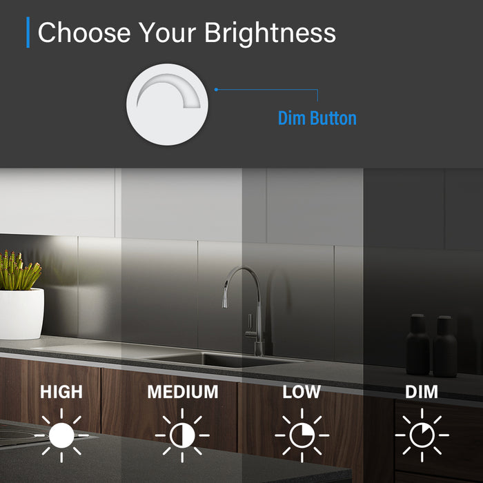 File Ele 3 Inch Feit Electric BPUCL/PUCK/5CCT/3 3 Inch Undercabinet LED Puck Light ...