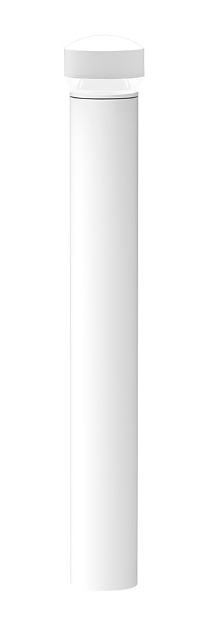 RAB Bollard Dome 42 Inch 12W LED Warm 180 Degree White (BDLEDR12YW-180)