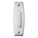 Broan-NuTone 1 Inch White LED Lighted Square Doorbell Pushbutton WX2-7/8 Inch HX (PB7LWHL)