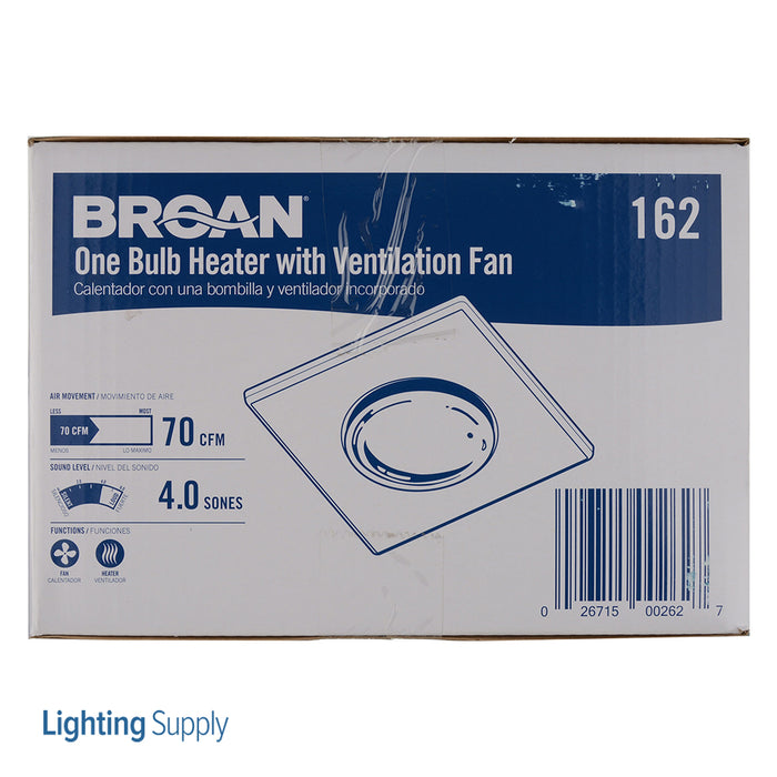 Broan-NuTone 162 Bulb Heater (With Fan) (162)