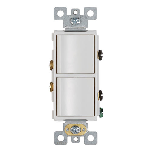 Broan-NuTone 2-Function Rocker Switch Wall Control For Bathroom Exhaust Fan (P2RW)