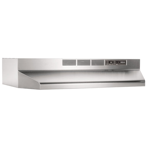 Broan-NuTone 24 Inch Stainless Steel Under-Cabinet Hood Non-Ducted (412404)