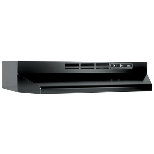 Broan-NuTone 30 Inch Black Under-Cabinet Hood Non-Ducted (413023)