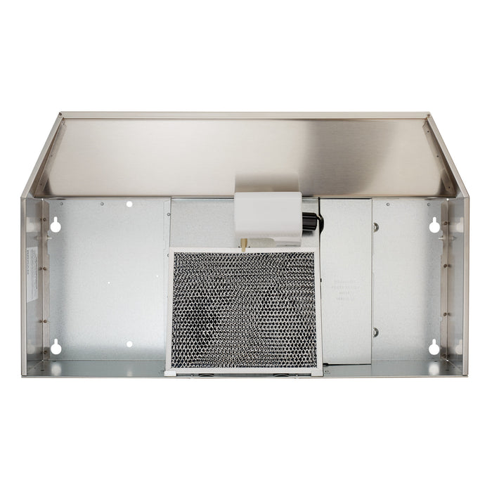 Broan-NuTone 30 Inch Ductless Under-Cabinet Range Hood With Easy Installation System Stainless Steel (BUEZ130SS)