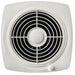 Broan-NuTone 8 Inch Through Wall Fan White Plastic Grille 180 CFM (509S)