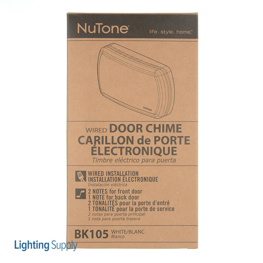 Broan-NuTone Chime Only 2-Note/ 1-Note (BK105)