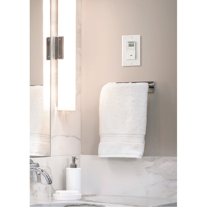 Broan-NuTone Humidity Sensing Wall Control In White (P82W)