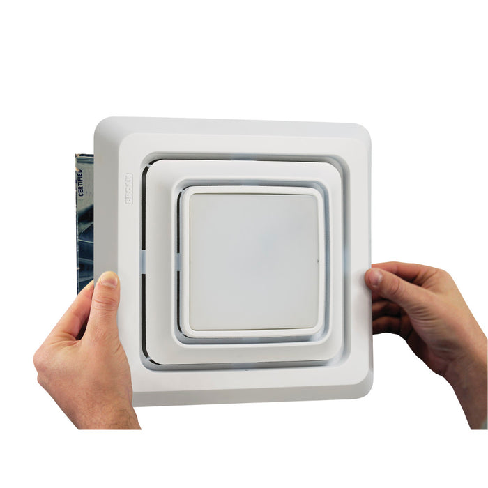 Broan-NuTone LED Grille Upgrade For Bathroom Ventilation Fans-Single Grille (FG600S)