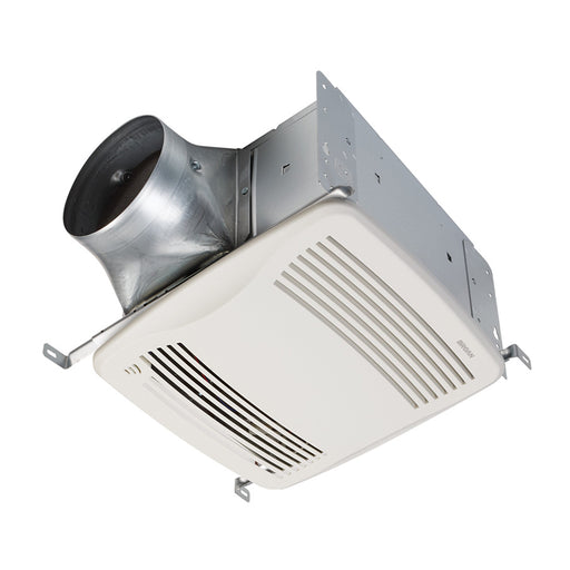 Broan-NuTone QTDC Series Bathroom Exhaust Fan With Humidity Sensing And Selectable 150 130 Or 110 CFM Energy Star Certified (QTXE110150DCS)