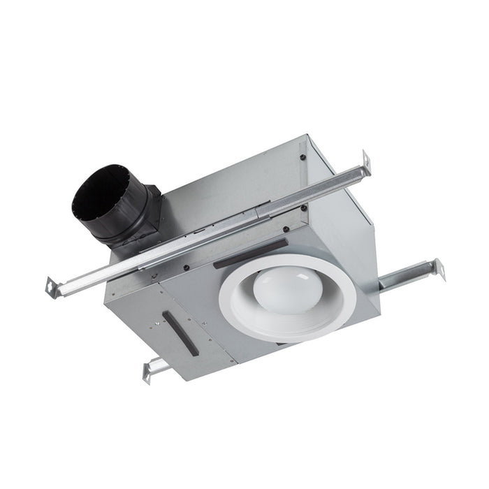 Broan-NuTone Recessed Bathroom Exhaust Fan With Light And Selectable 50 Or 80 CFM (744L)