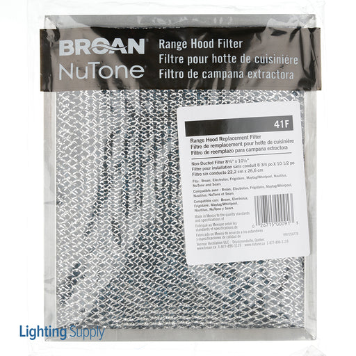 Broan-NuTone Replacement Filter Non-Ducted (41F)