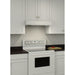 Broan-NuTone Sahale BKSA1 30 Inch 250 CFM White Range Hood (BKSA130WW)