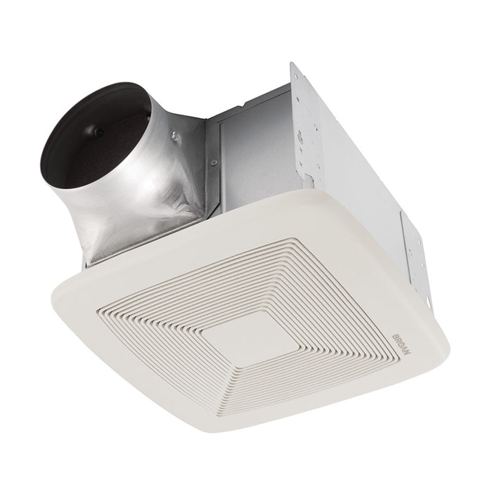 Broan-NuTone Ultra Silent Bath Fan White Grille 150 CFM Energy Star Qualified (QTXE150)