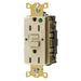 Bryant 15A Commercial Hospital Grade Self-Test Ground Fault Receptacle Ivory (GFST82I)