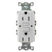 Bryant 15A Commercial Self-Test Tamper-Resistant Ground Fault Receptacle White (GFTRST15W)