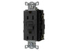 Bryant 15A Commercial Self-Test Weather Resistant Ground Fault Receptacle Black (GFWRST15BK)