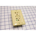Bryant 20A Commercial Hospital Grade Self-Test Ground Fault Receptacle Ivory (GFST83I)