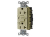 Bryant 20A Commercial Self-Test Alarm Ground Fault Receptacle Ivory (GFRST20IB)