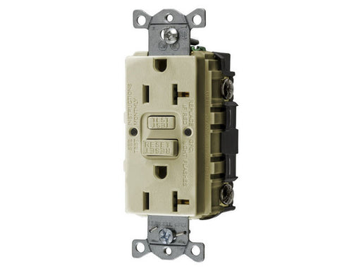 Bryant 20A Commercial Self-Test Ground Fault Receptacle Ivory (GFRST20I)