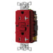 Bryant 20A Commercial Self-Test Tamper-Resistant Ground Fault Receptacle Red (GFTRST20R)