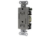 Bryant 2/2 Controlled 15A 125V Back And Side Wired Decorator Gray (DRS15C2GRY)