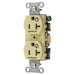 Bryant 2/2 Controlled 20A 125V Commercial Duplex Ivory (CBRS20C2I)