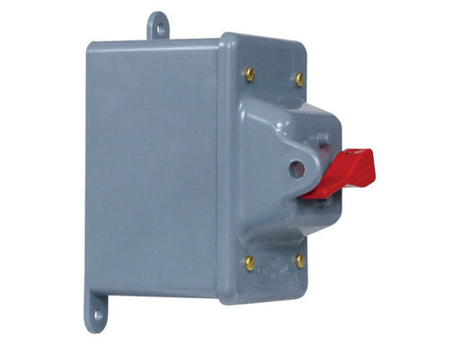 Bryant 30A 600V Double-Pole Plastic 3R With Switch (30322D)