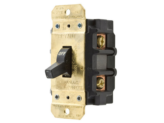 Bryant 50A 600V 2P Disconnect Switch (50002D)